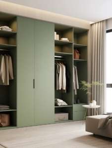 Оклейка шкафов и комодов: Обновляет старую мебель, придавая ей современный или желаемый стиль.