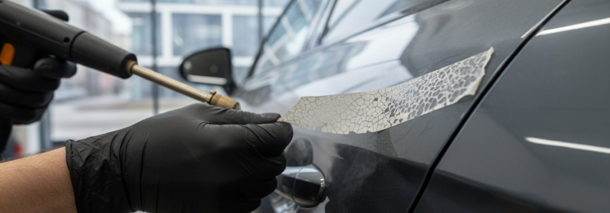 Autokleebiste eemaldamine Tallinnas: Kuidas säästa auto värvi ja oma aega?