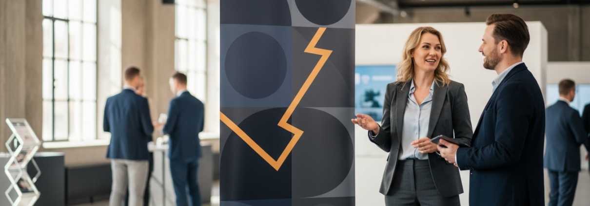 Roll-up bänner Tallinnas: Kuidas luua silmapaistev esitlusstend 2026. aastal?