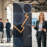 Roll-up bänner Tallinnas: Kuidas luua silmapaistev esitlusstend 2026. aastal?