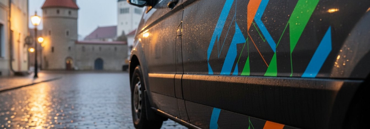 Veekindlad kleebised Tallinnas: Kuidas valida ja tellida vastupidavaid kleepse (2026)